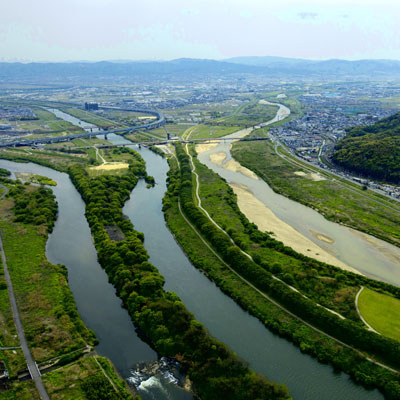 流れ橋